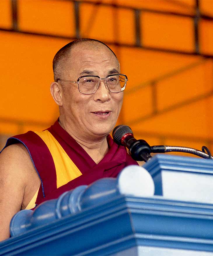 His Holiness the XIV Dalai Lama